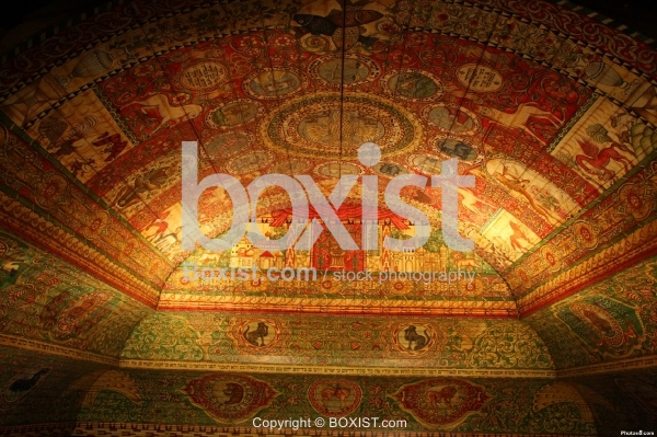 Wooden Synagogue Ceiling