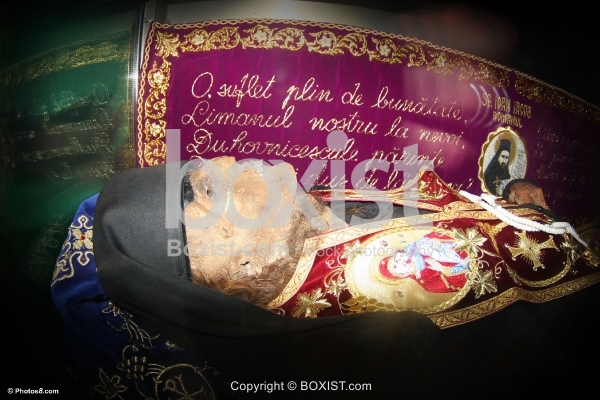 Monk Mummy in Monastery of St George