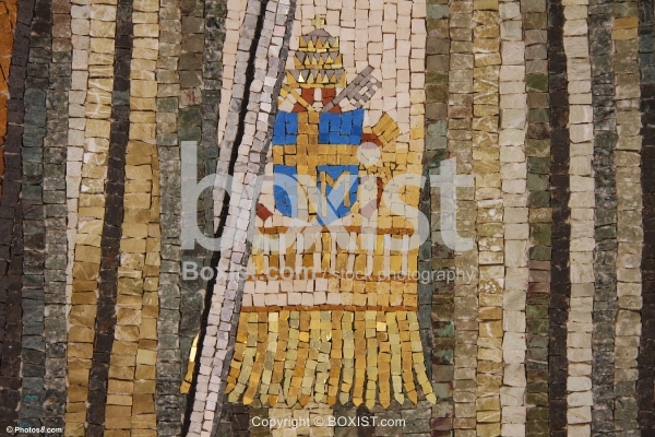 Mosaic Stone of the Vatican Seal