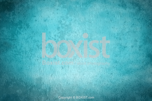 Painted Blue Peeled Wall