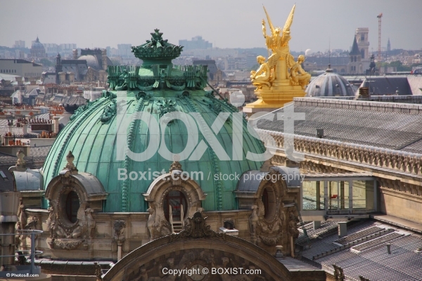 Palais Garnier in Paris Rooftop