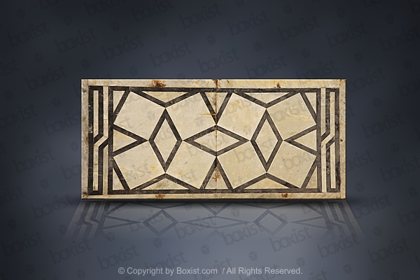 Decorative Marble Patterns from Dome of the Rock