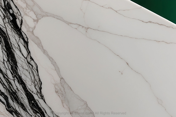 Calacatta Marble With Black Veins Texture