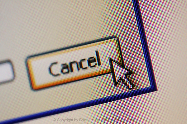 Windows Cancel Button