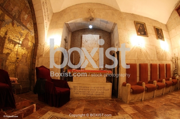 Armenian Chapel in Church of Holy Sepulchre