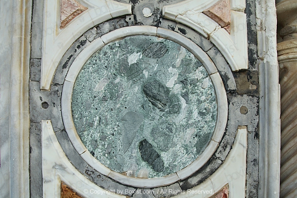 Marble And Granite Decoration At Al Jazzar Mosque In Acre