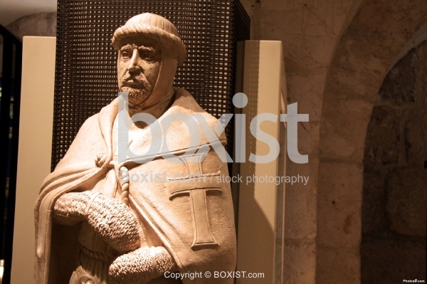 Sculpture of Teutonic Order Knight