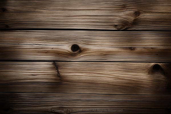 Dark Wood Planks With Grains