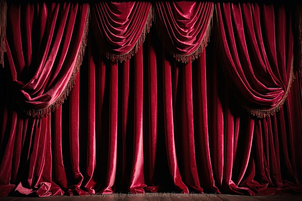 Decadent Theatre Stage Curtains
