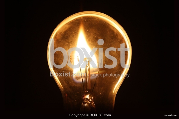 Light Bulb Fire