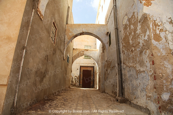 Old Streets at the Old City of Kairouan