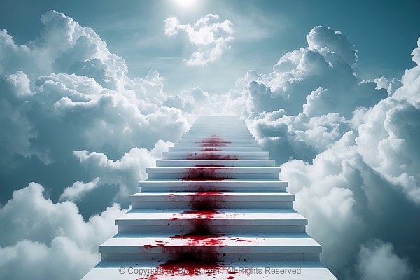 Stairway To Heaven With Bloodstains
