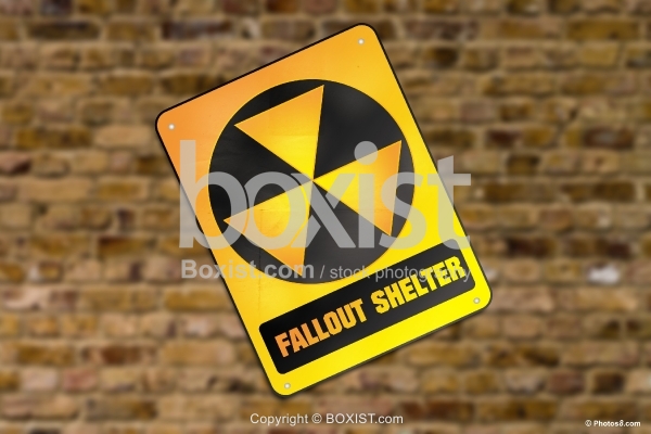 Nuclear Fallout Shelter Sign
