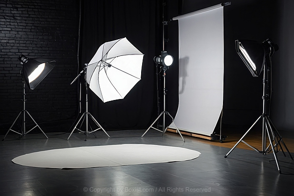 Photography Studio Lighting Setup