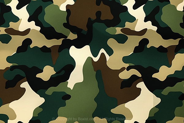 Typical Military Camouflage Pattern Background
