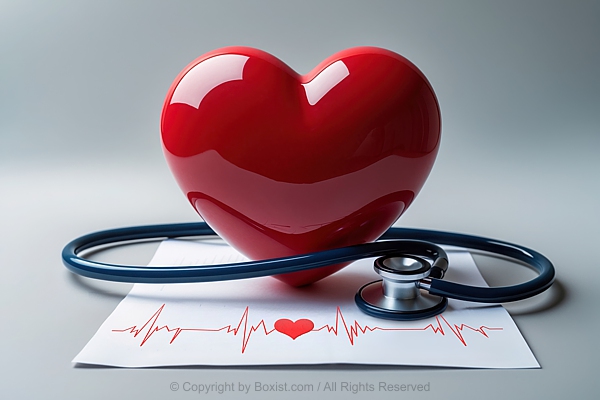 Stethoscope With Love Heart