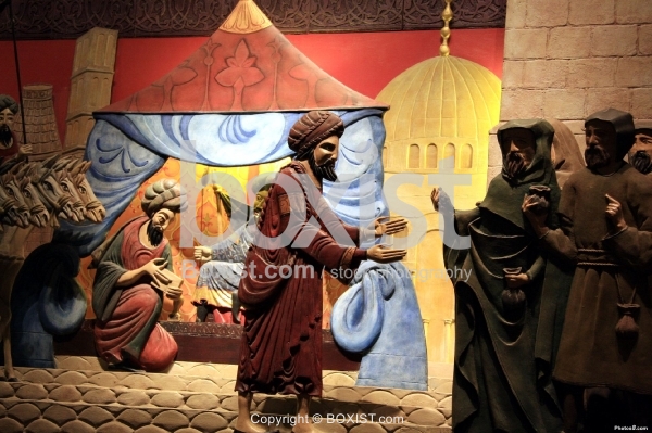 Sultan Saladin at Jerusalem Gates