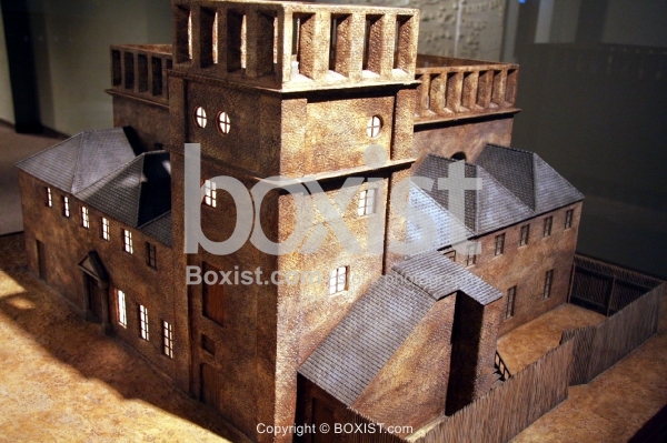 Model of Lutsk Synagogue in Ukraine