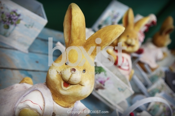 Rabbits Sculptures
