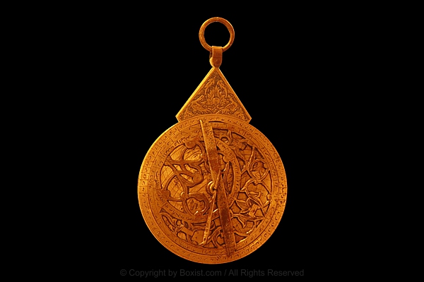 Bronze Arabian Astrolabe From The 17th Century