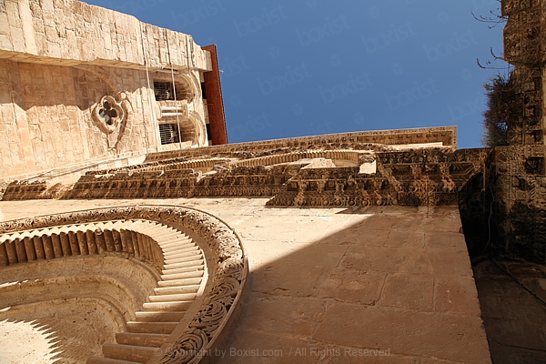 View Over The Romanesque Decoration At Holy Sepulchre Church