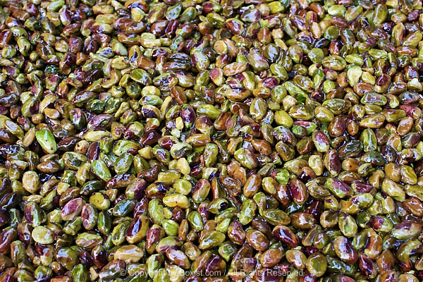 Pistachios Peeled Soaked In Sugar Syrup