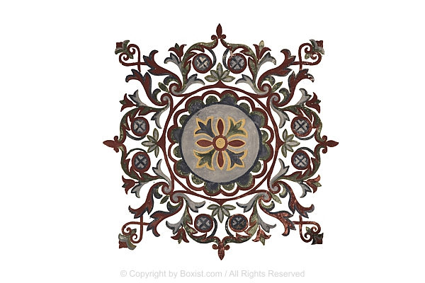 Byzantine Pattern From Hagia Sophia Isolated On White Background