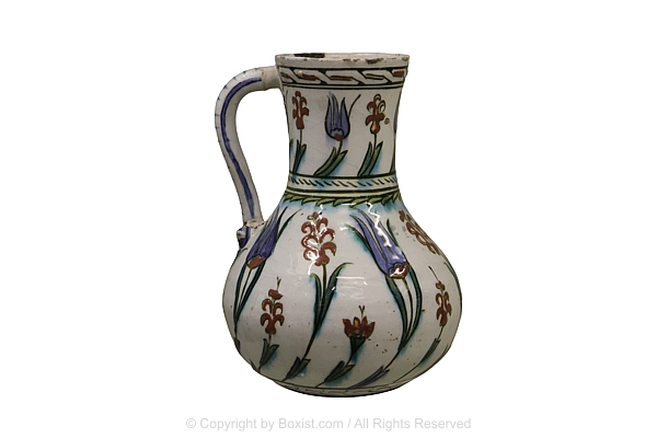 Glazed Iznik Vase 16th Century