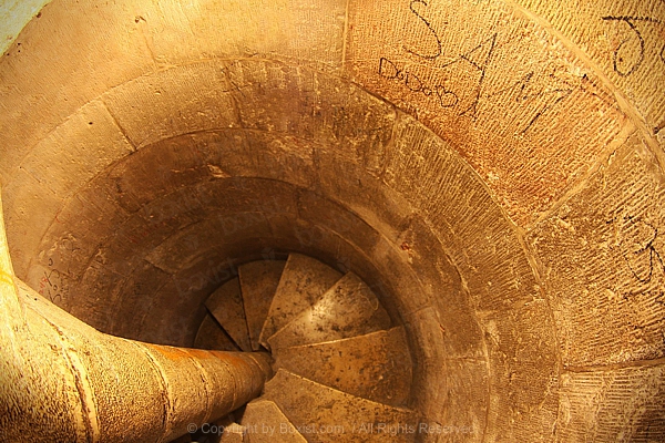 Going Down Spiral Stairs