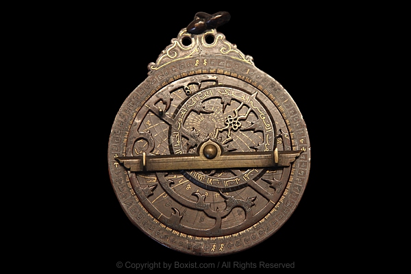 Astrolabe With Arabic And Coptic Inscriptions From 12th Century