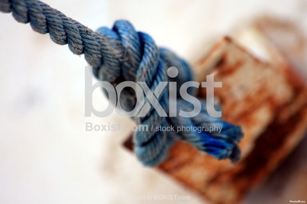 Blue Rope Tie