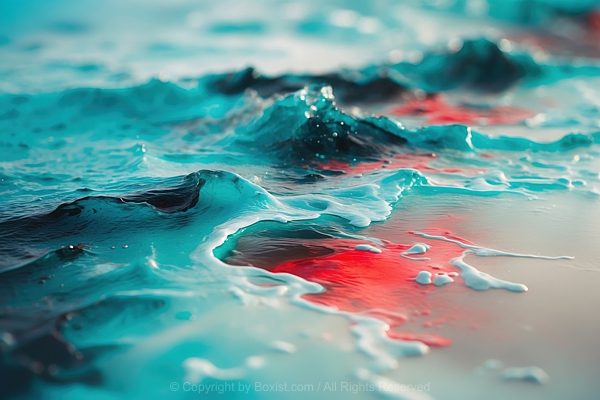 Blend Of Abstract Watery Tones
