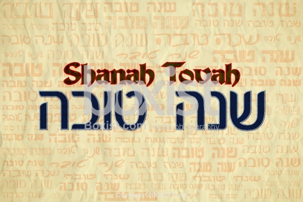 Shanah Tovah Paper Greeting Card