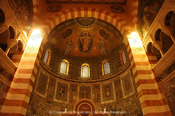 Mosaic Depicting The Victorious And Risen Lord Jesus Christ Mosaic Depicting The Victorious And Risen Lord Jesus Christ