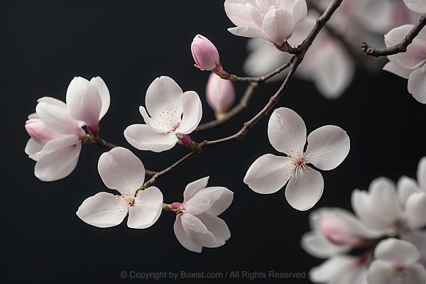 Bright Blooming Cherry Blossoms