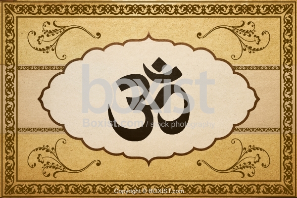 Om Symbol Greeting Card