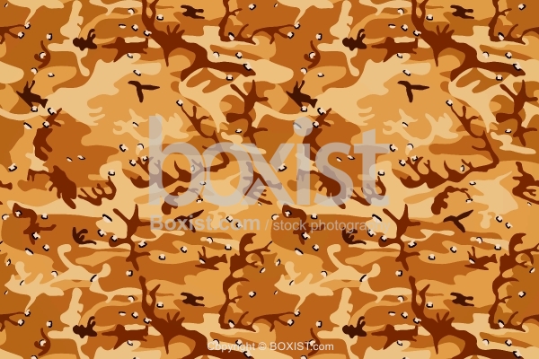 Seamless desert camo vector Poster