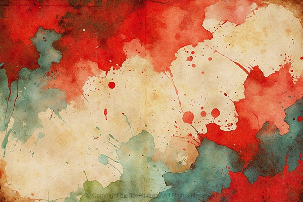 Colored Background Of Vibrant Grunge Parchment Paper