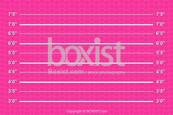 Mugshot Background With Love Hearts