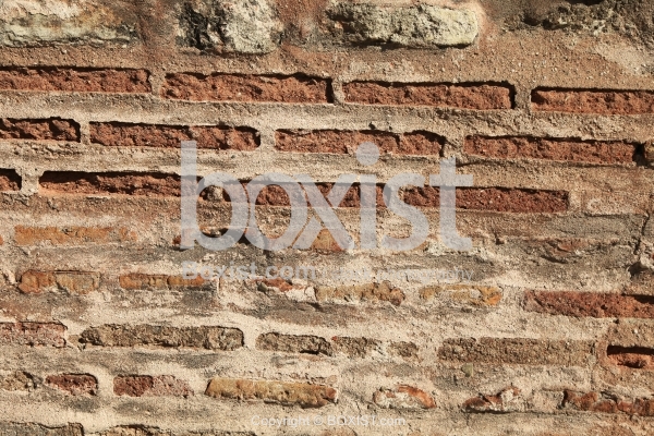 Peeled Brick Wall Texture
