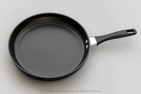 Smooth Matte Black Surface Frying Pan