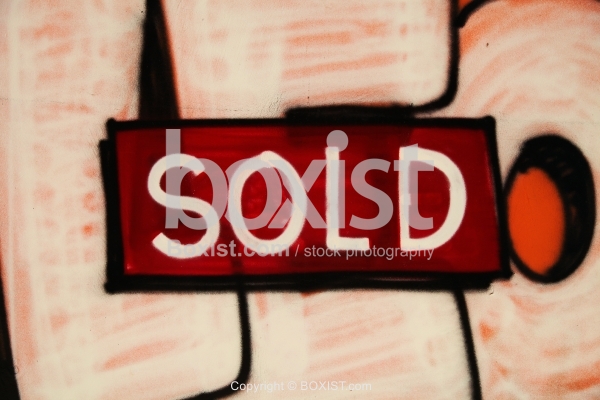 Sold Graffiti Artwork