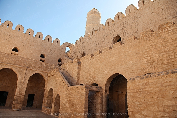Inside The Ribat Fortress in Sousse