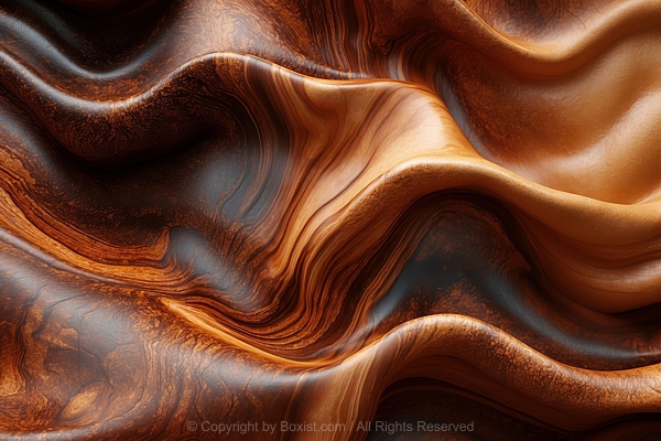 Brown Flow Rich Patina Of Aged Leather With Smooth Wood Grain