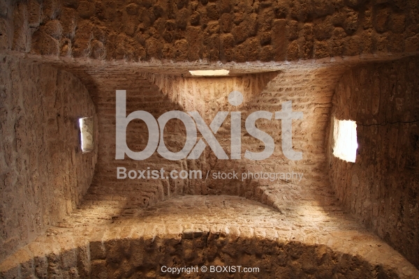 Ceiling Interior of Skifa Kahla Gate of Mahdia Old City in Tunisia