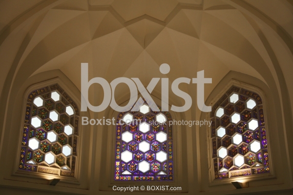 Geometric Stained Glass Windows