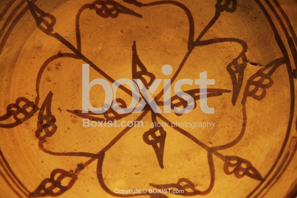 Monochrome Style with Lotus Flower from the Fatimid Era