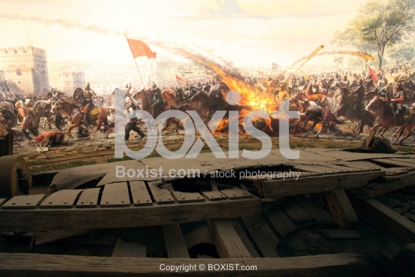 Scene from the Siege of Constantinople