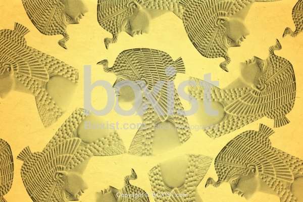 Background with Queen Cleopatra Portrait