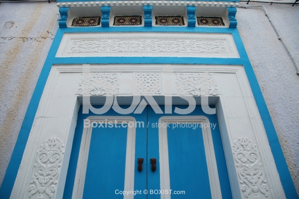 Traditional Door in the Hammamet Medina